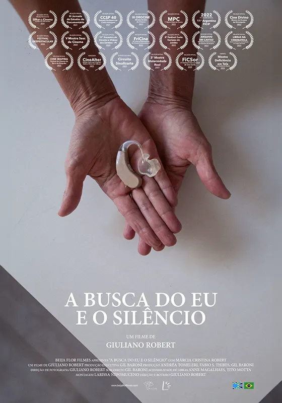 Afiche A Busca Do Eu E O Silêncio - SaltaCine